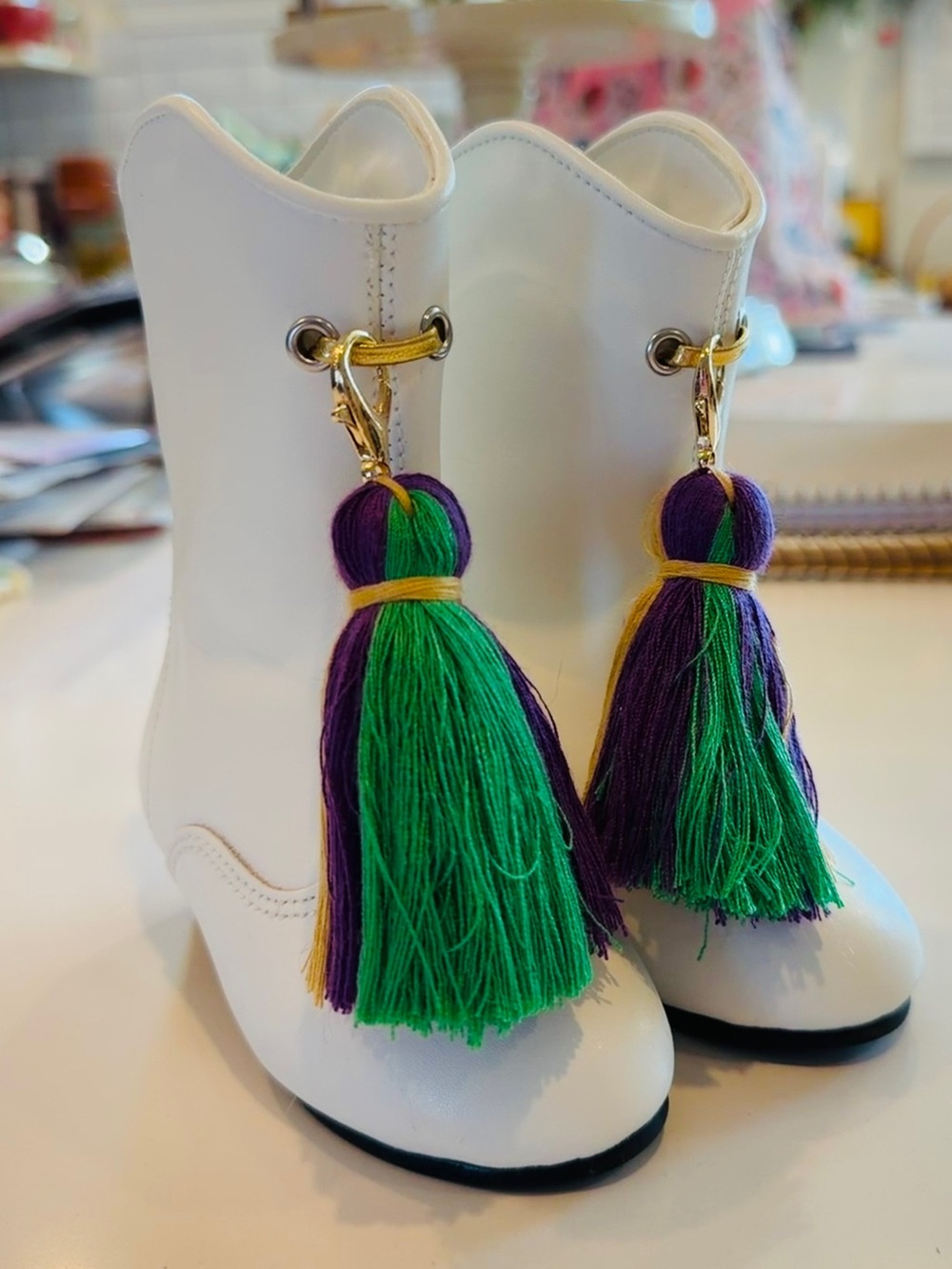 Mardi Gras Boots